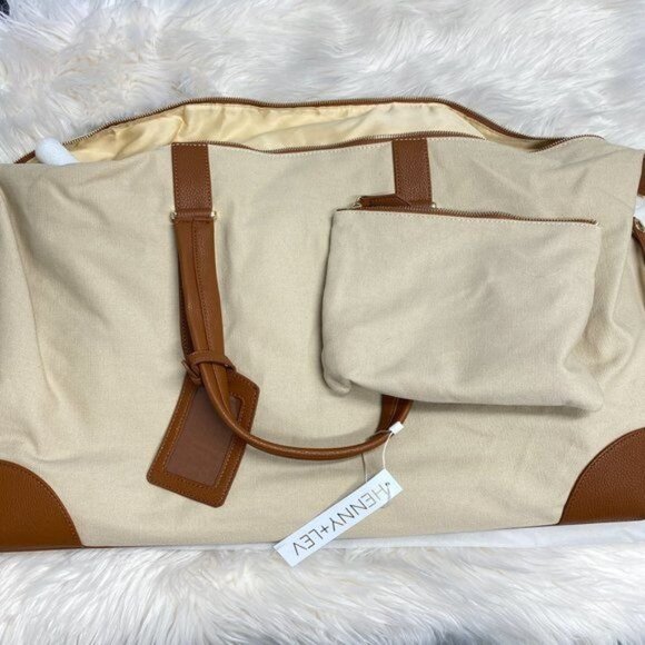 Henny + Lev Canvas Weekender Duffle Bag - Picture 4 of 8